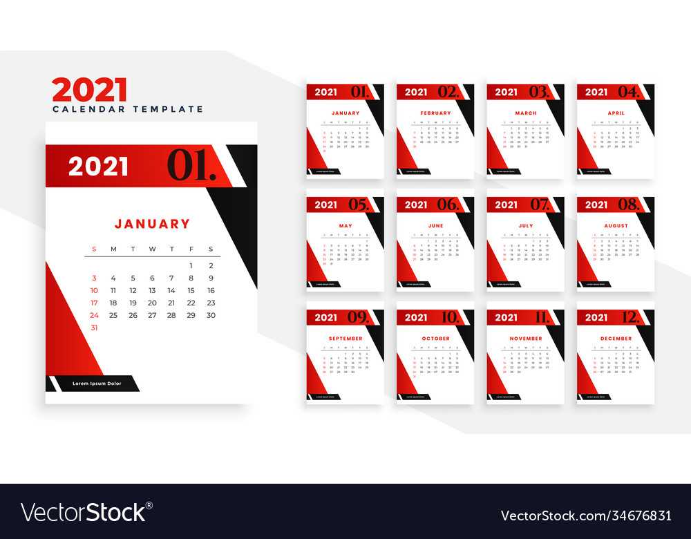 10 year calendar template