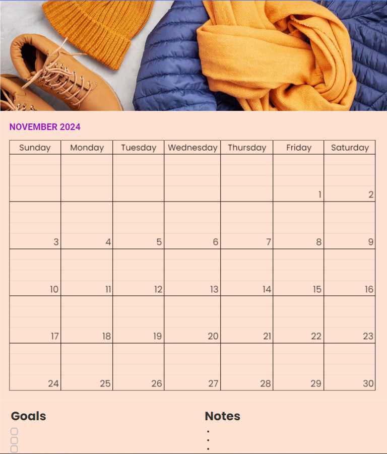 11 by 17 calendar template