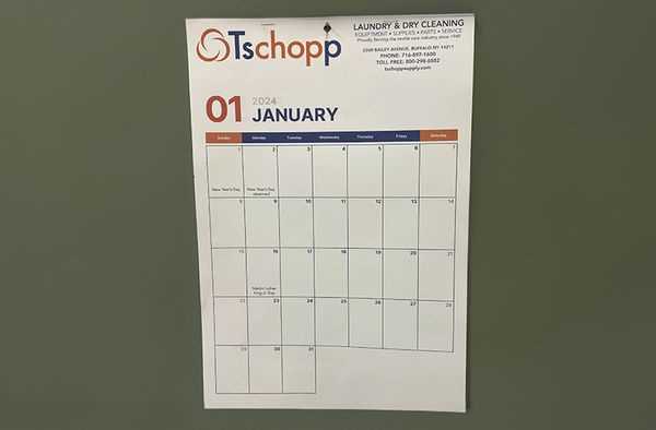 11x17 monthly calendar template