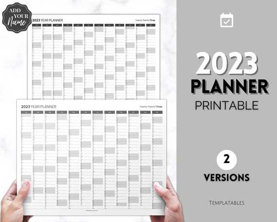 12 month wall calendar template