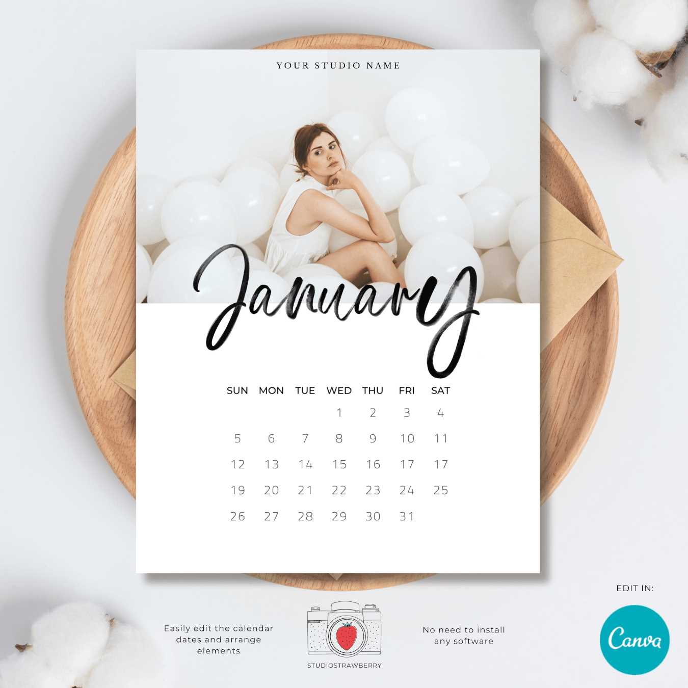 12 month 2025 calendar template