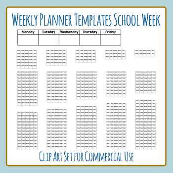 16 week calendar template