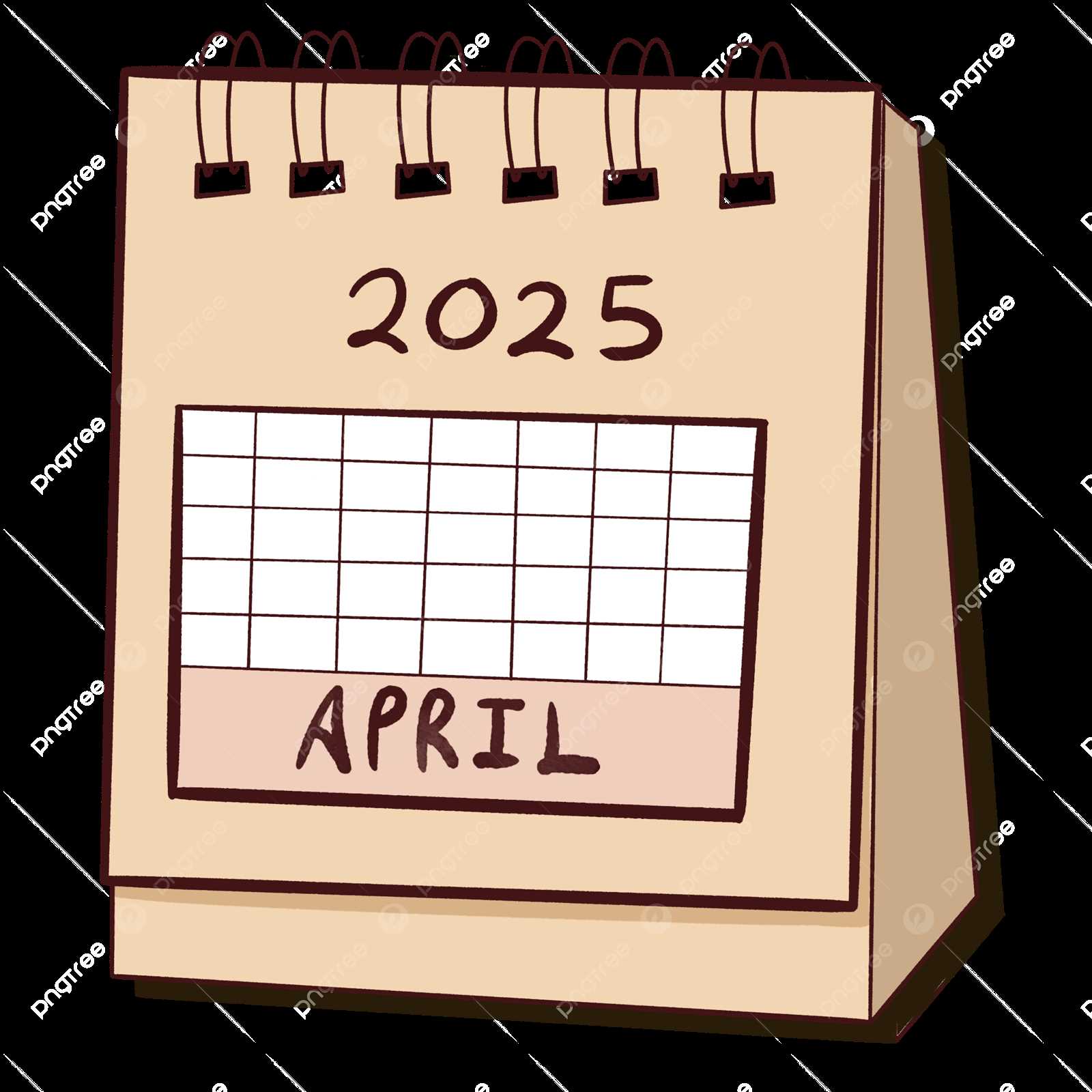 2025 blank calendar template free download