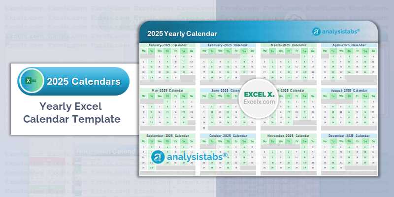 2025 calendar spreadsheet template