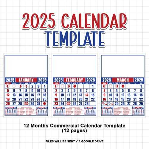 2025 calendar spreadsheet template