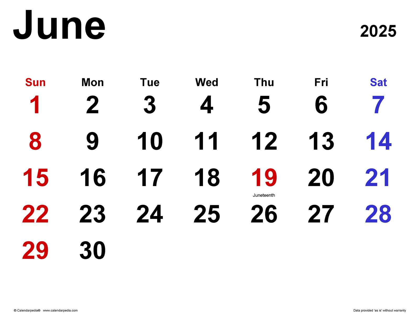 2025 june calendar template