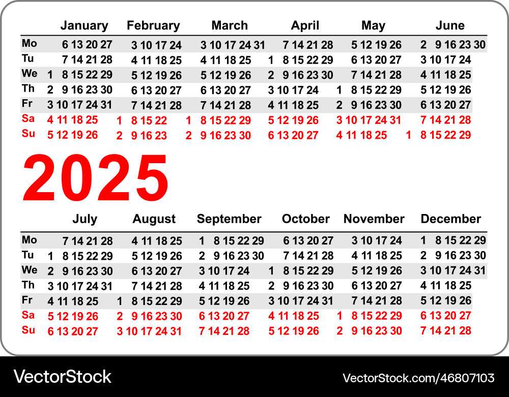 2025 pocket calendar template