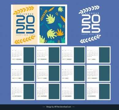 2025 calendar 2025 template