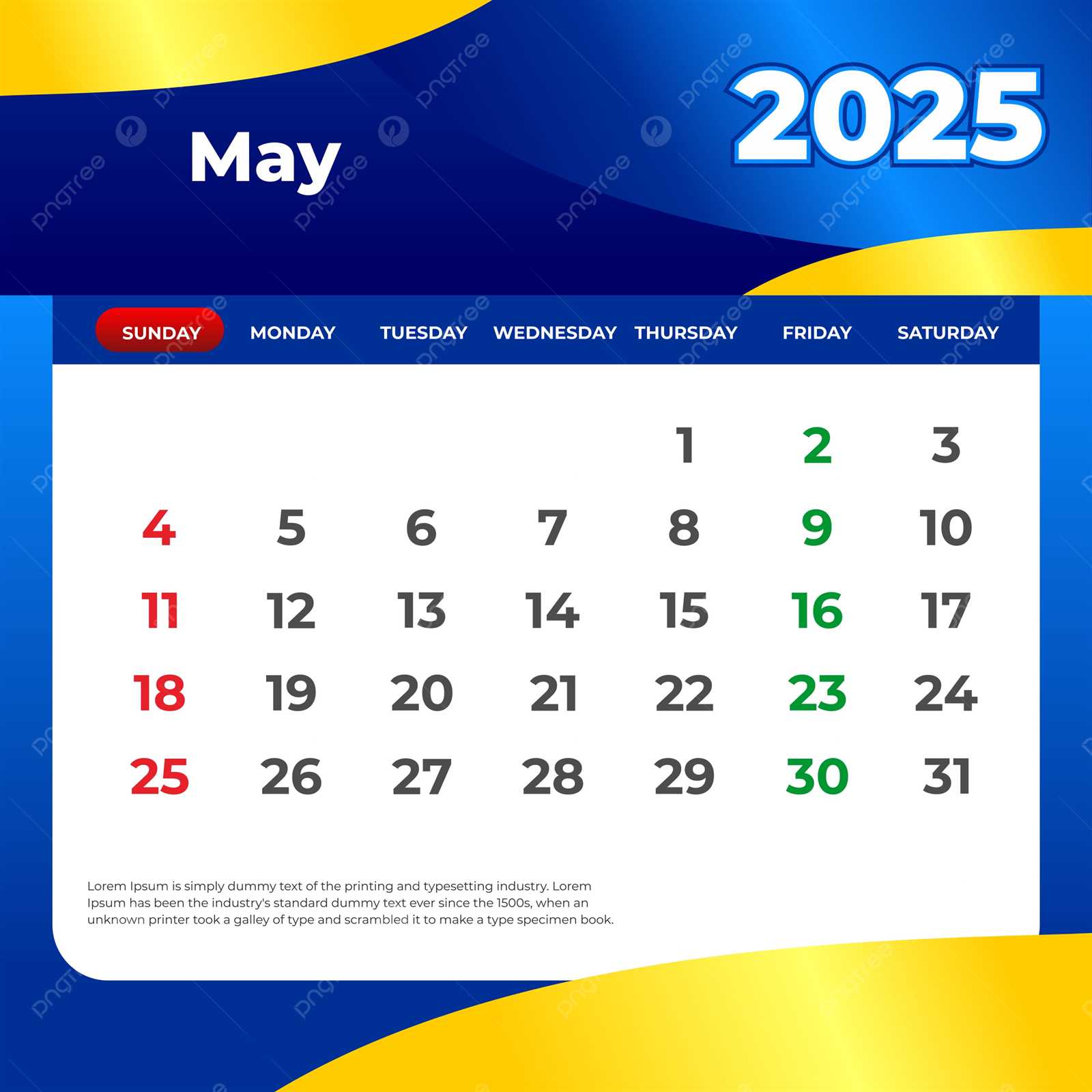 2025 calendar ai template