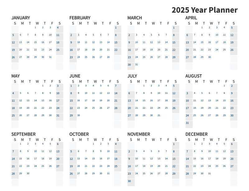 2025 calendar powerpoint template free