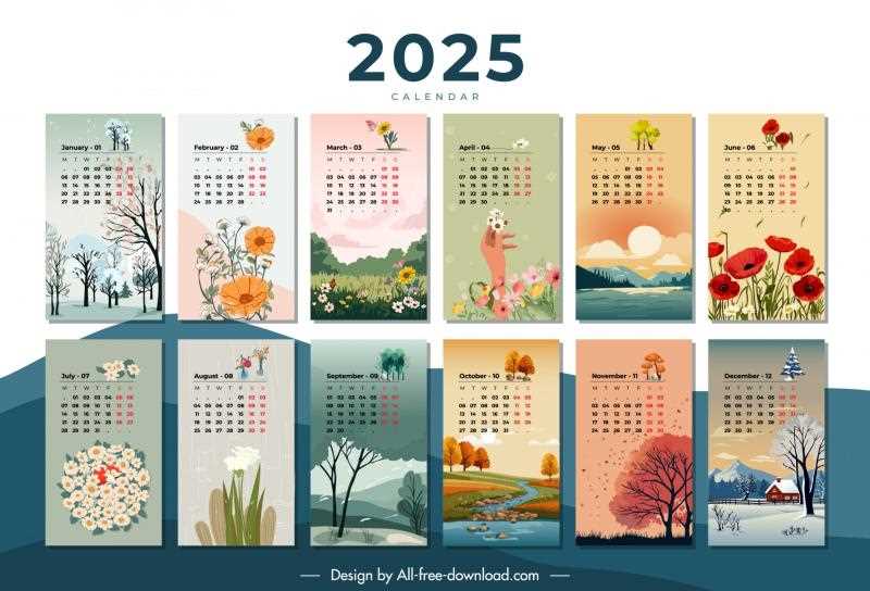 2025 calendar template ai