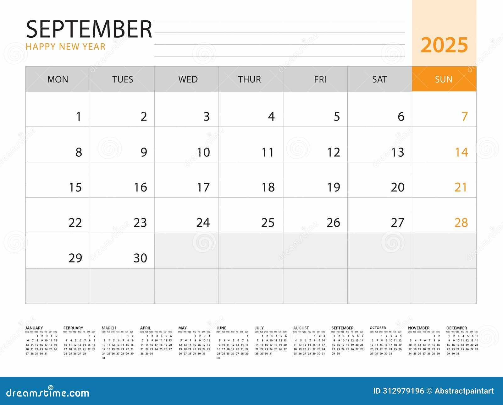 2025 calendar template for powerpoint