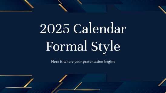 2025 calendar template for powerpoint