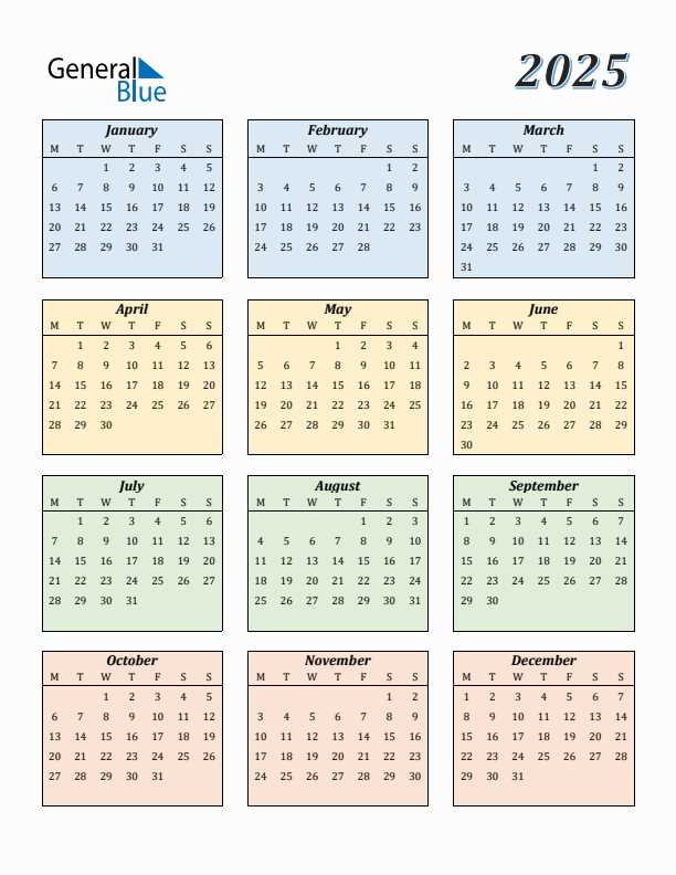 2025 calendar template microsoft