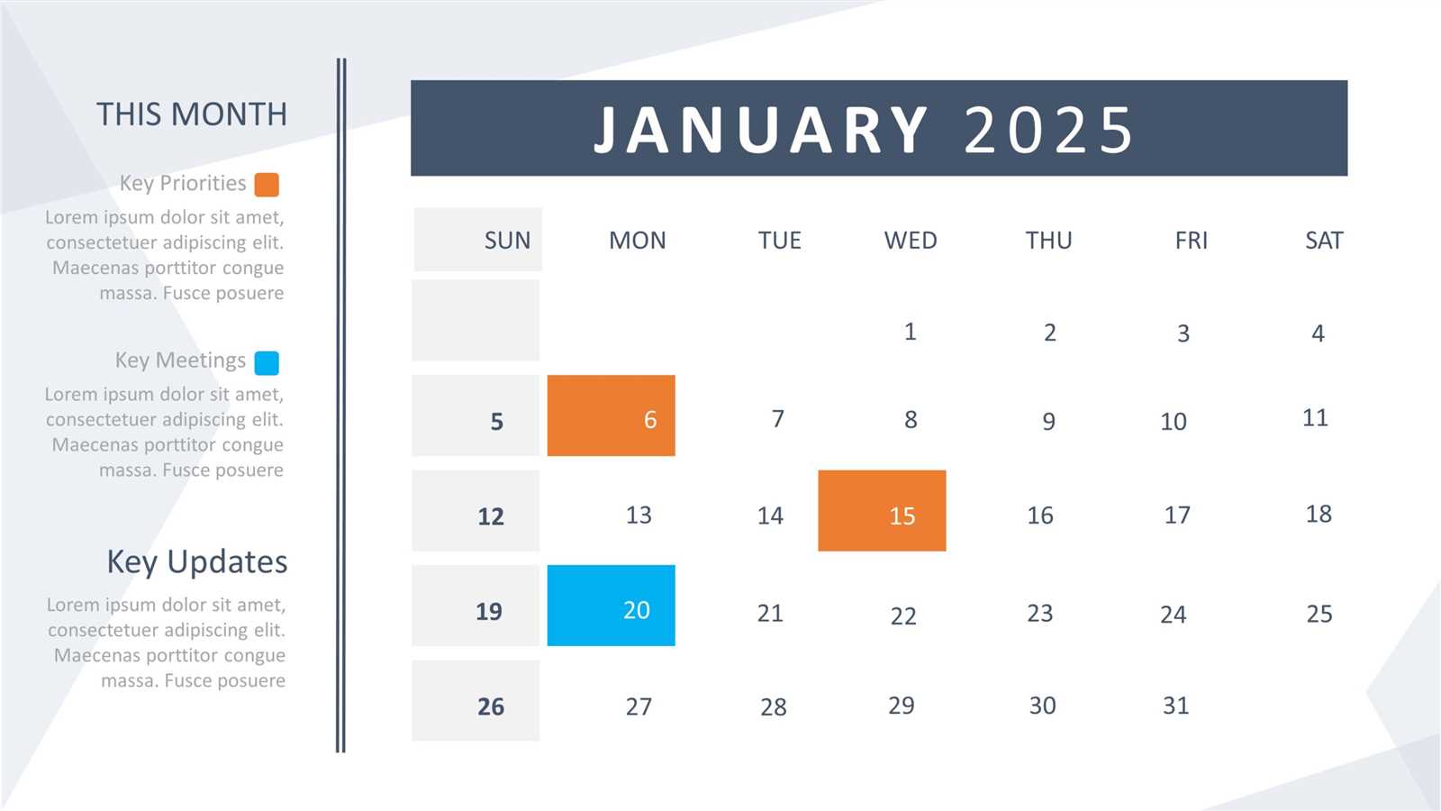 2025 powerpoint calendar template free