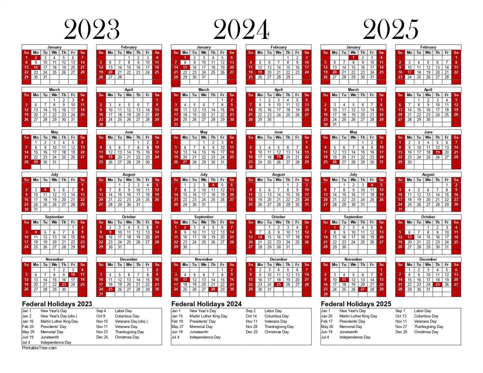 2025 yearly calendar templates