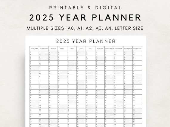 2026 blank yearly calendar template