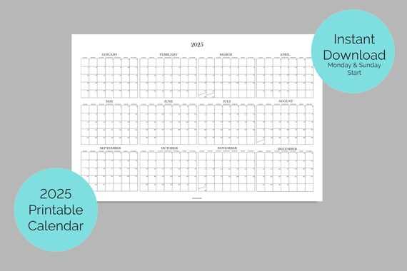 2026 calendar template landscape