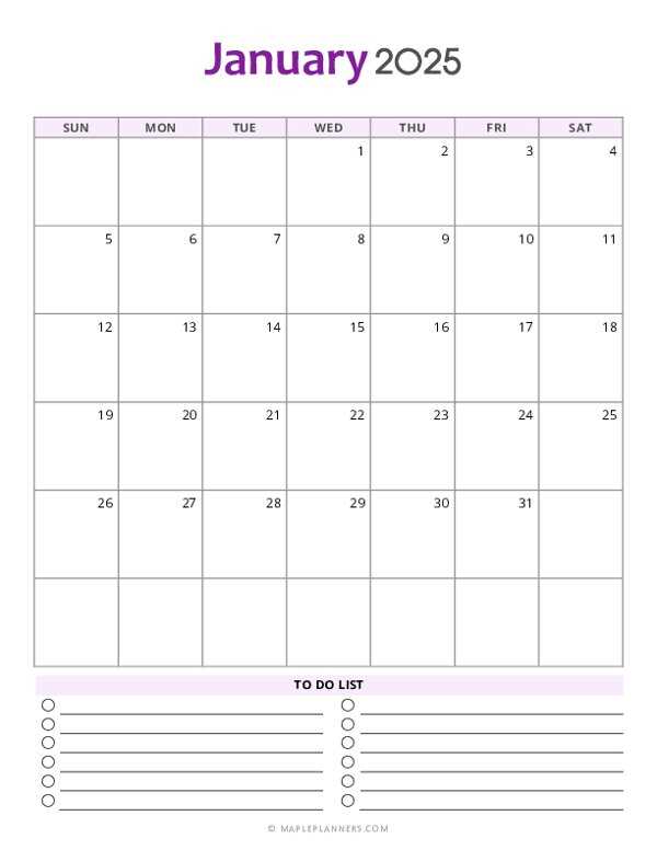 3x5 calendar template