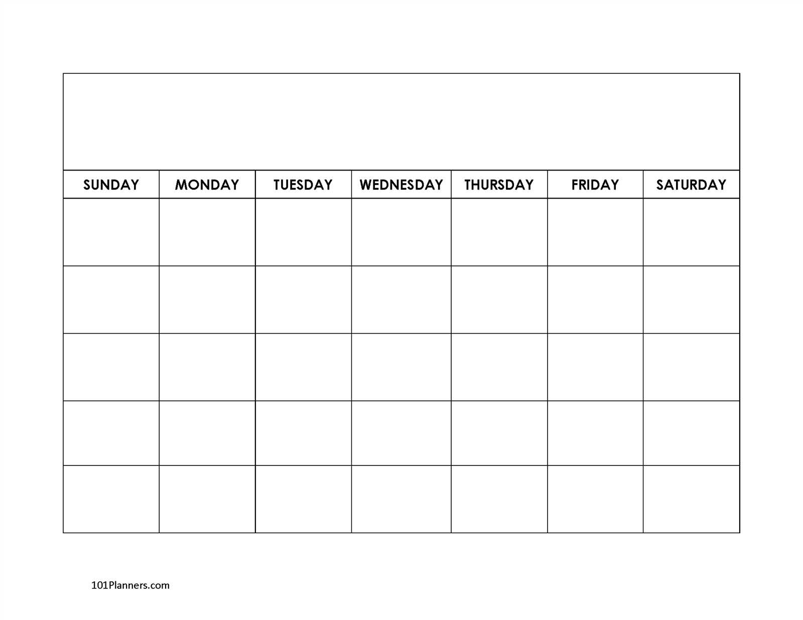 45 day calendar template