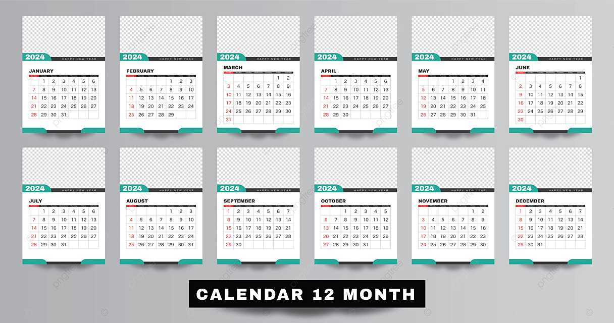 9 month calendar template