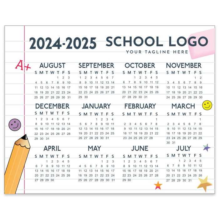 academic calendar template 2025 17