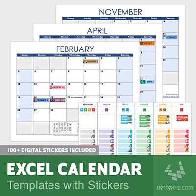 activity calendar templates