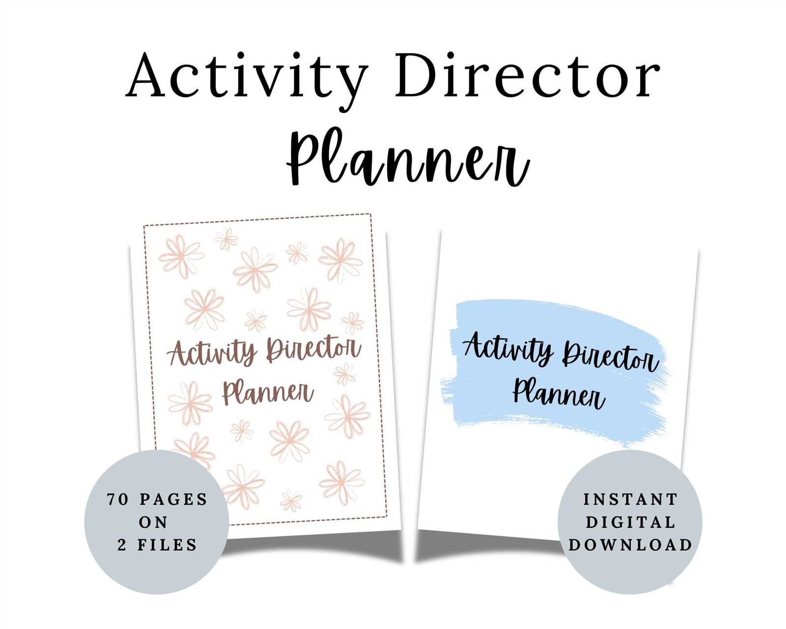 activity director calendar template