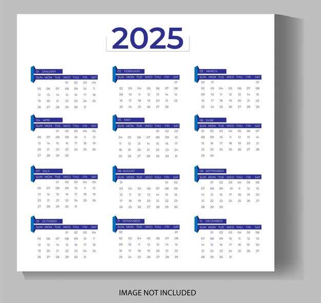 adobe indesign calendar template 2025