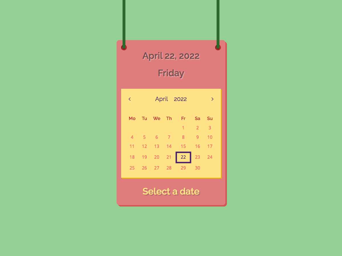 angular calendar custom template