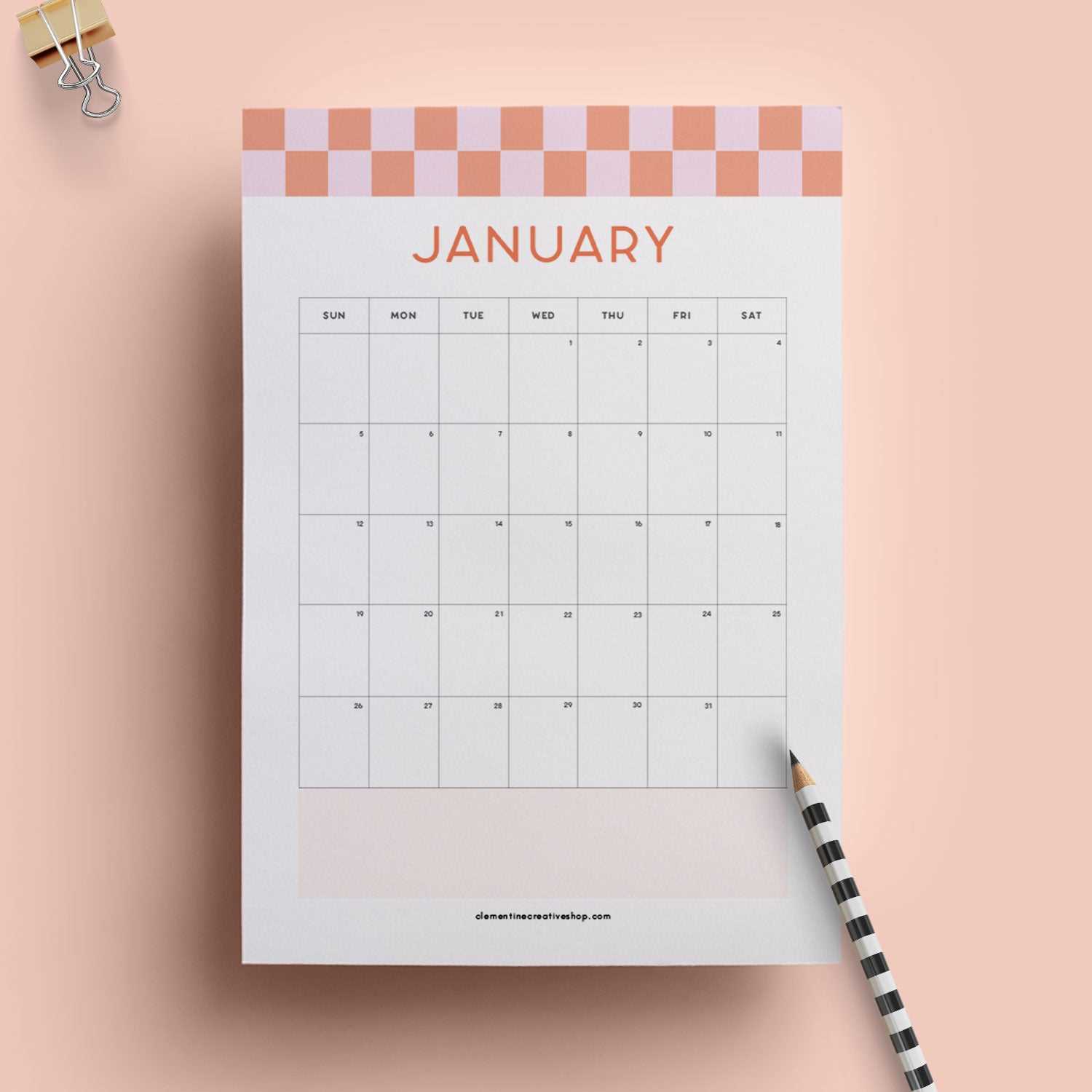 apple pages calendar template 2025