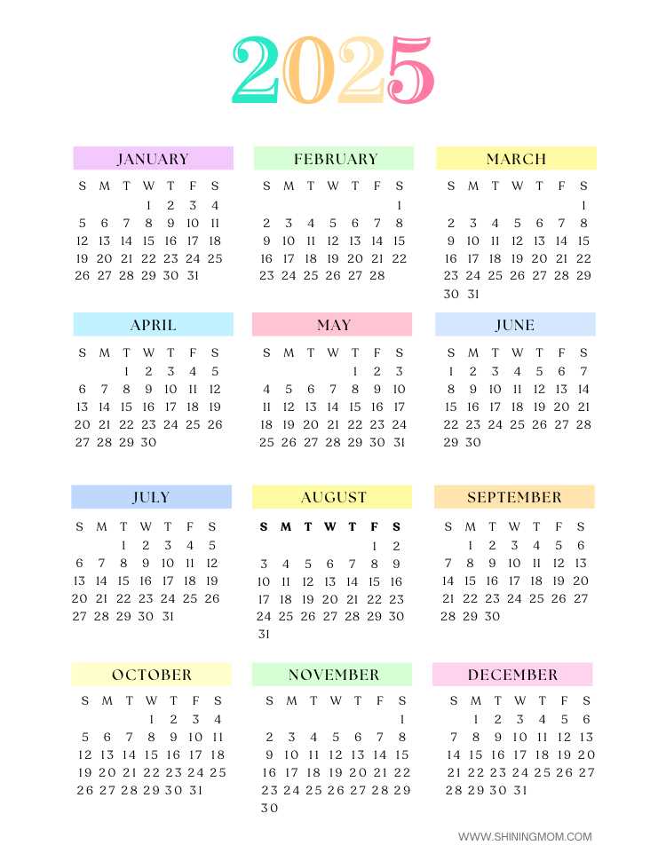 appointment calendar 2025 template