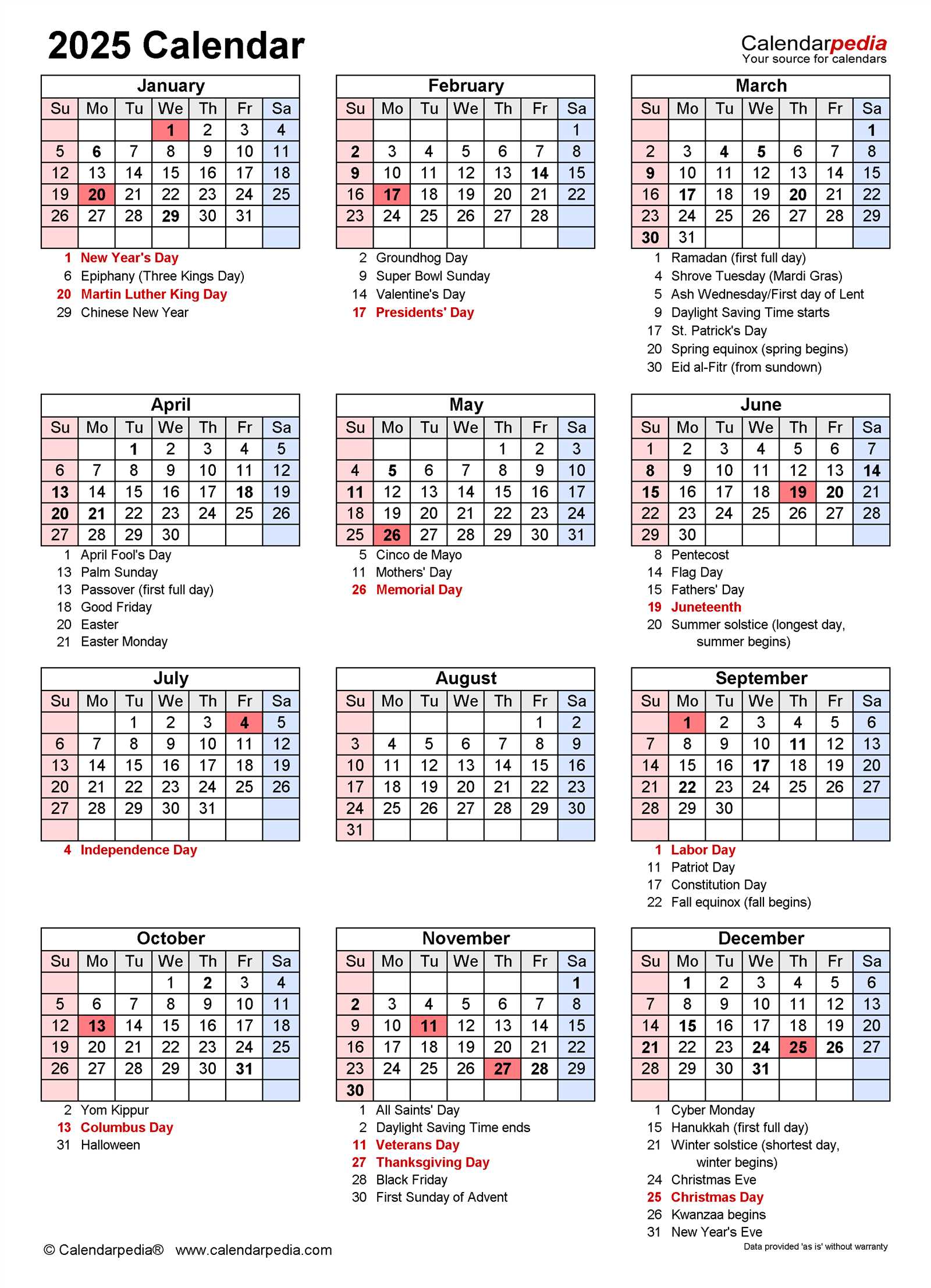 attendance calendar 2025 template free