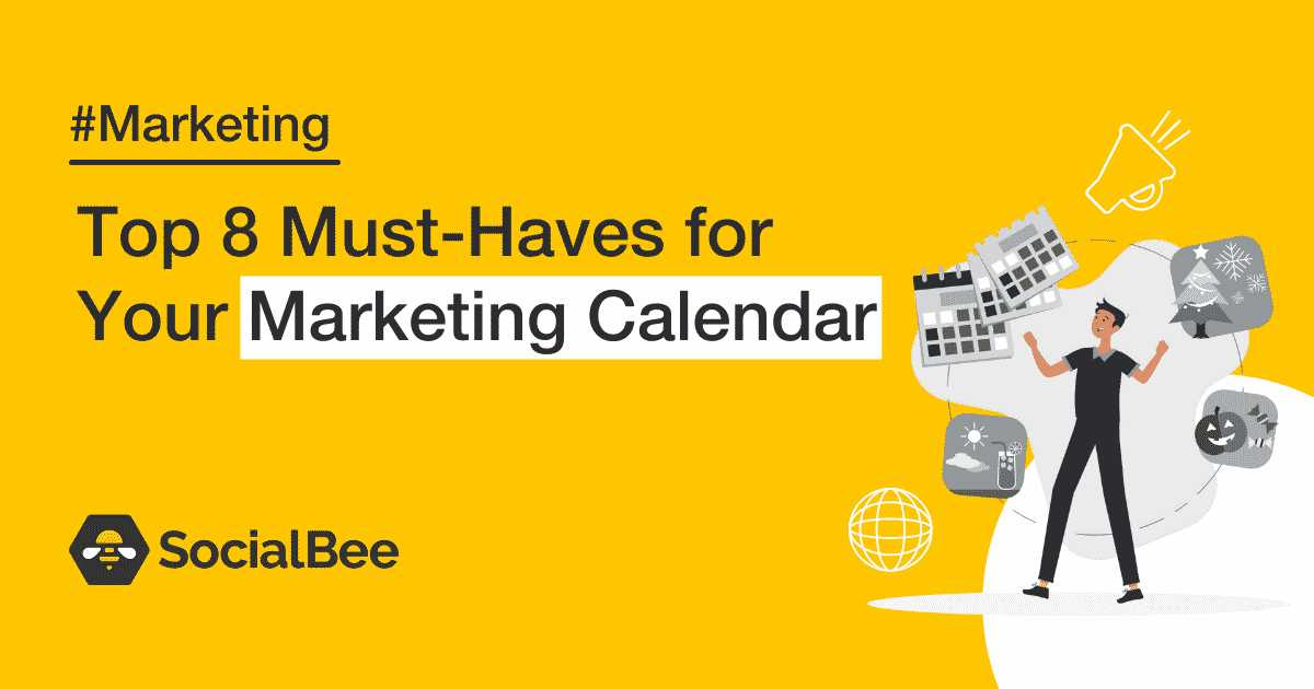 best marketing calendar template