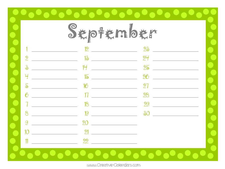 birthday anniversary calendar template free