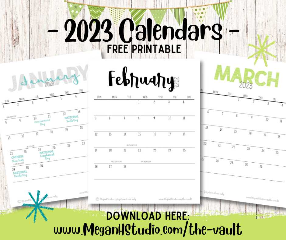 blank 12 month calendar template