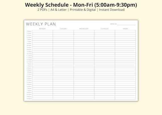 blank 5 week calendar template