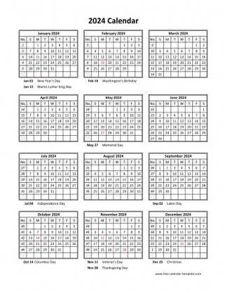 blank calendar template vertical