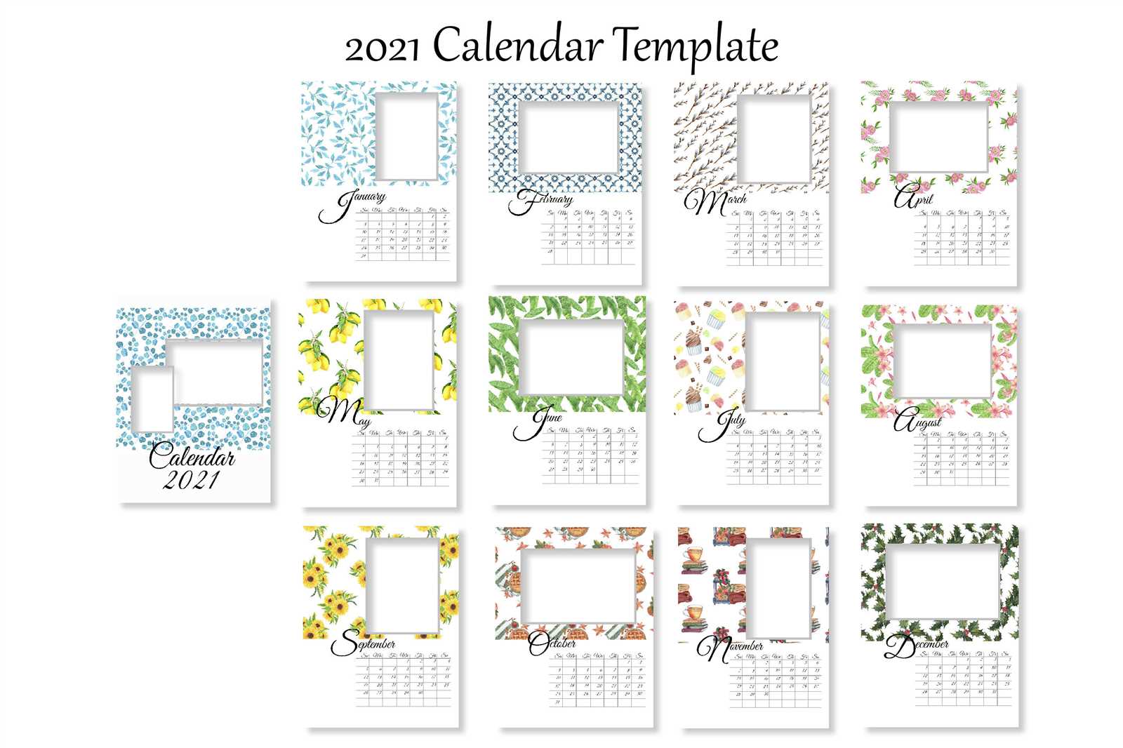 blank monthly calendar template editable