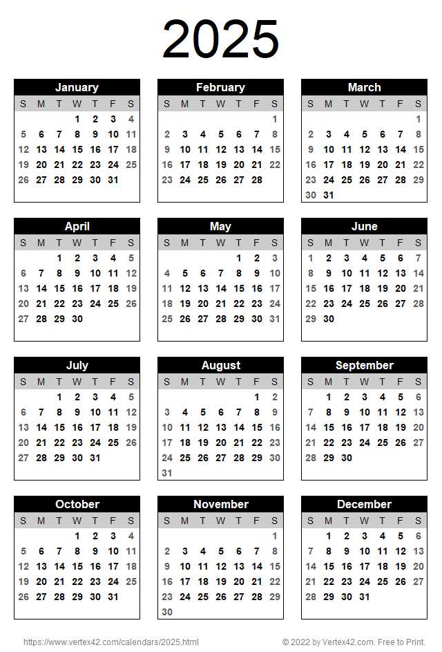 blank template calendar 2026