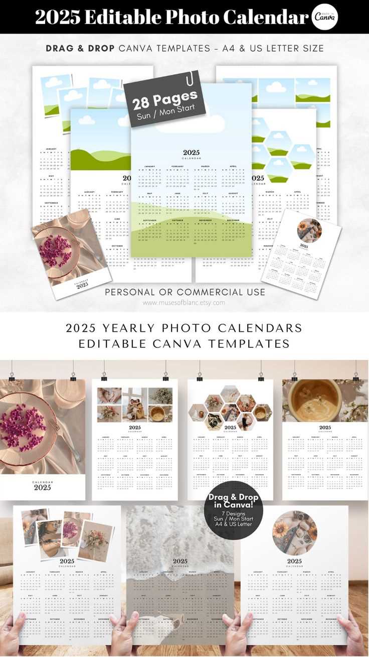 calendar 2025 editable template