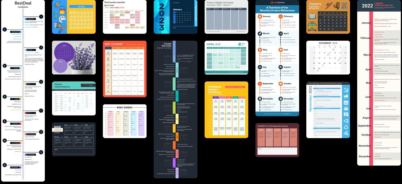 calendar customizable template