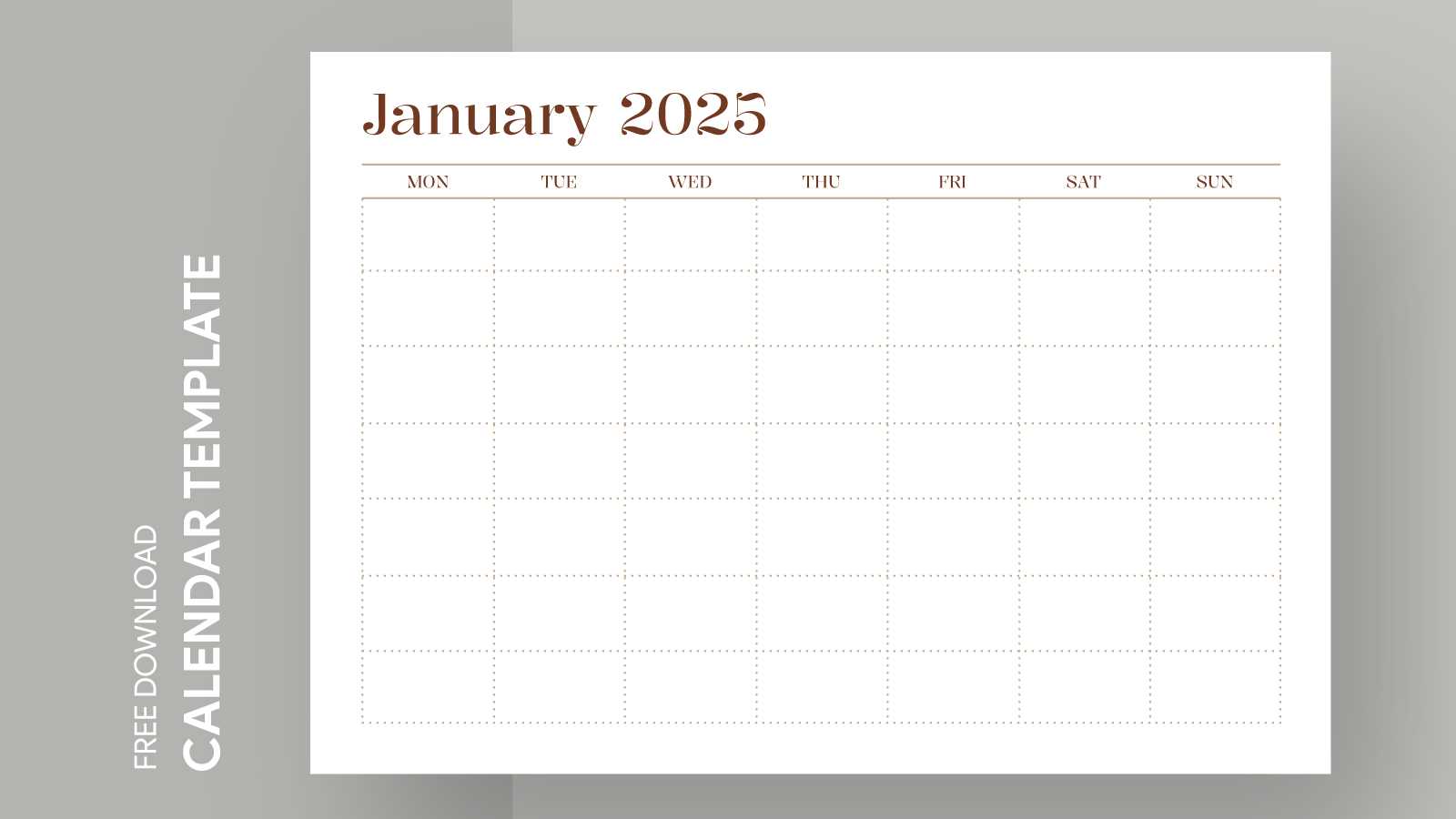 calendar docs template 2025