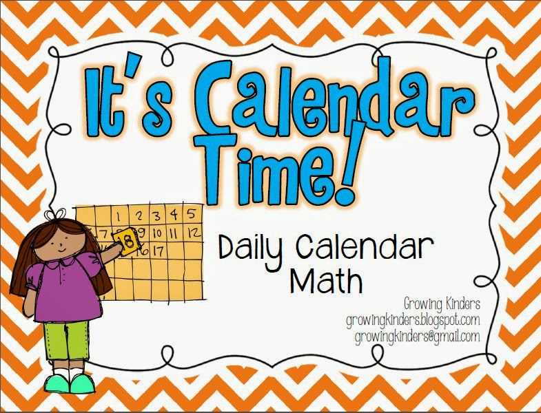 calendar math template