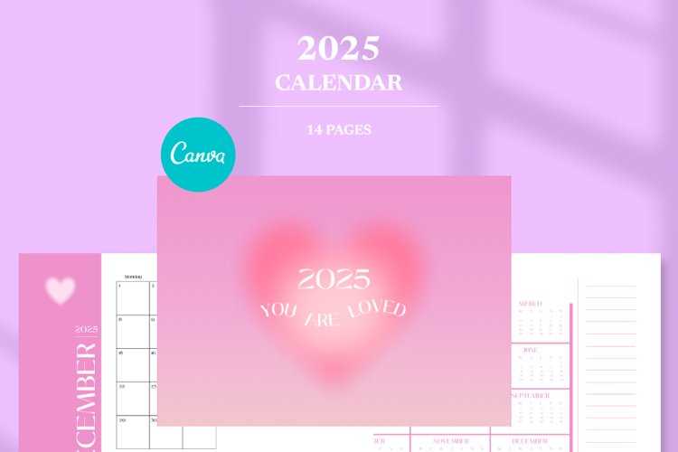 calendar planner 2025 template