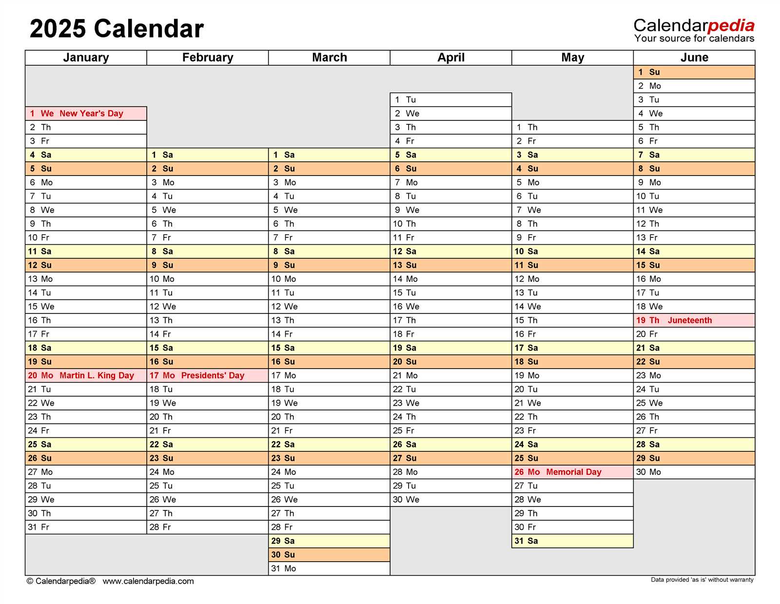 calendar planner 2025 template