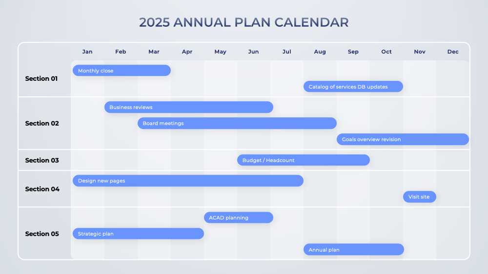 calendar powerpoint template 2025