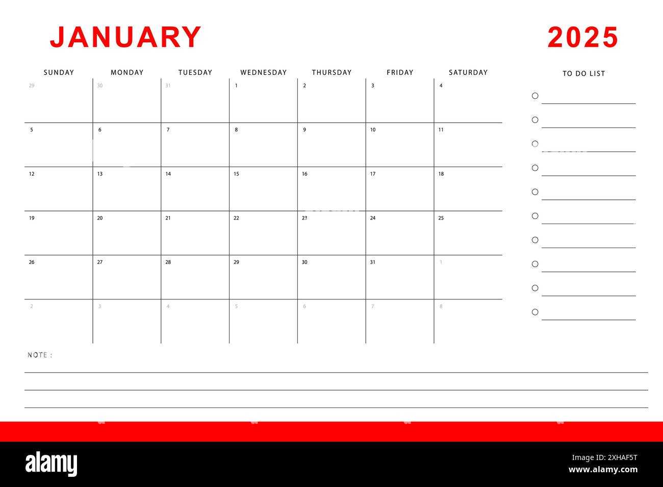 calendar powerpoint template 2025