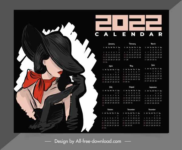 calendar sketch template