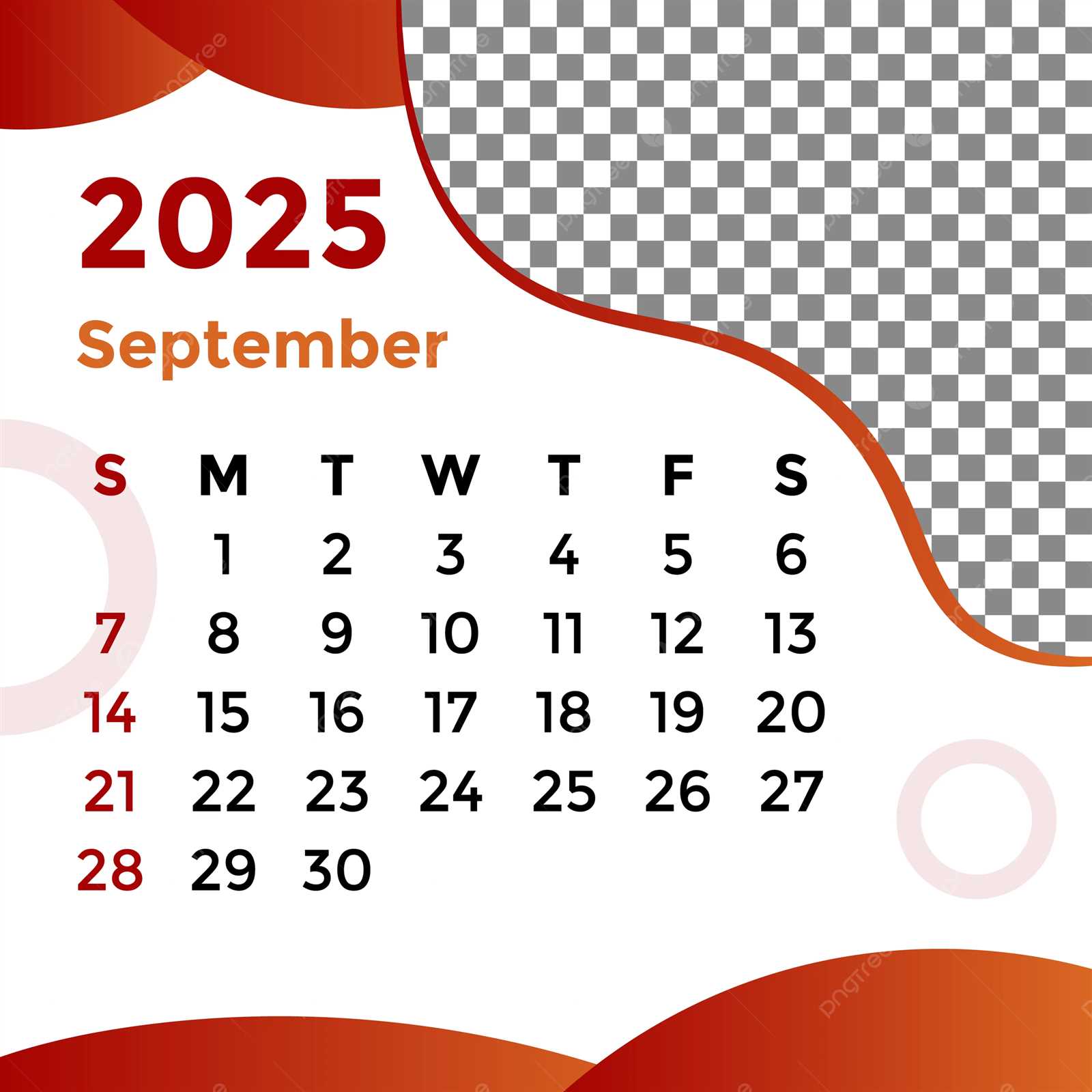 calendar template 2025 september